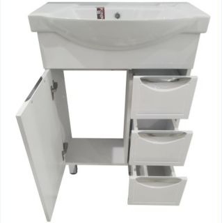 Тумба под раковину Corozo Монро Z2 65см белый